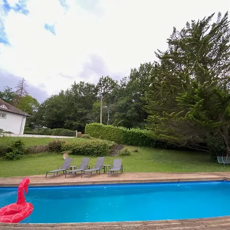 Villa Maison Dans Les Bois Avec Piscine *
