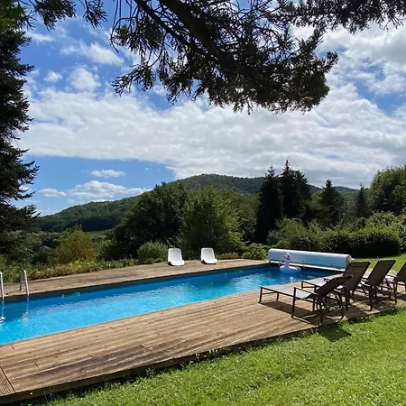 Villa Maison Dans Les Bois Avec Piscine *